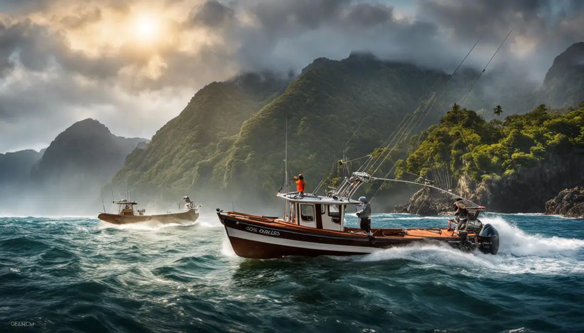 Imagem de carretilhas de pesca