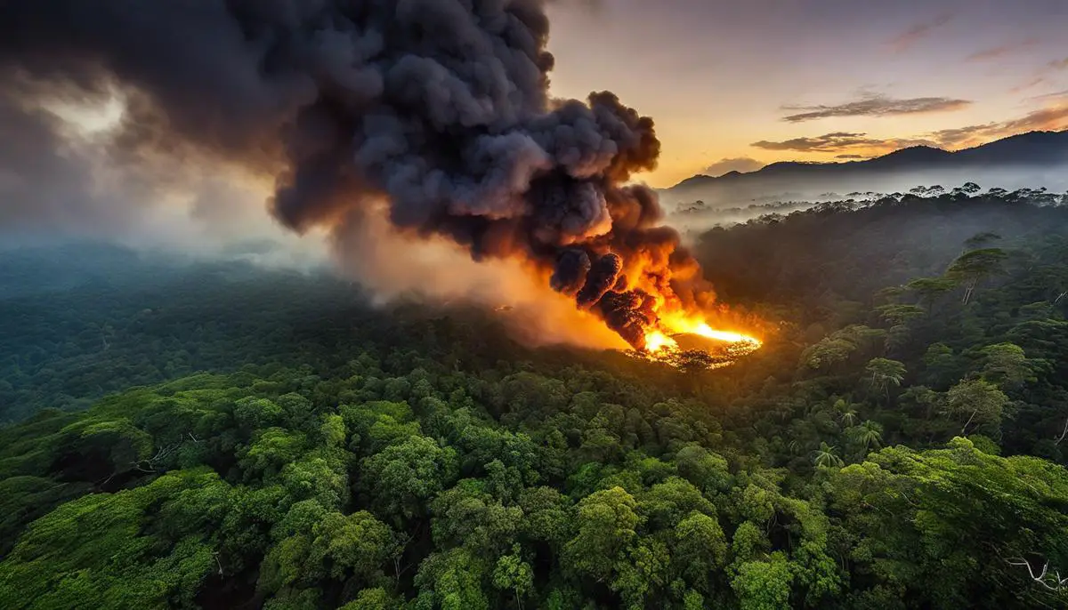 A imagem mostra diferentes sinais visuais de emergência na selva, como o SOS, formações em 'V' ou 'X', três fogos ou três montes, espelhos e reflexos, e marcas na trilha.