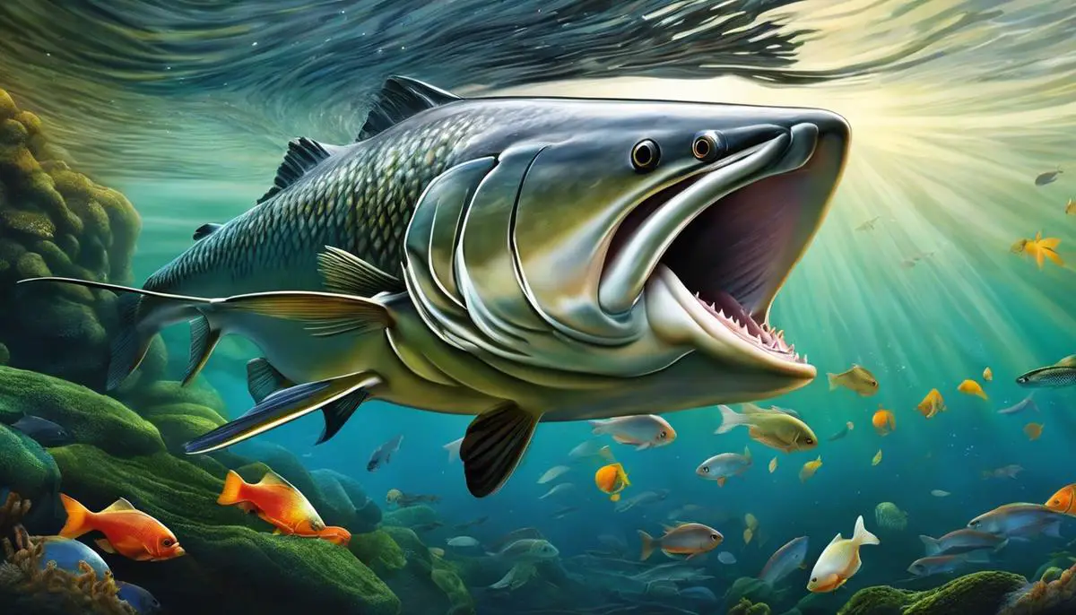 Imagem ilustrativa de uma linha de pesca sendo cuidada para evitar danos