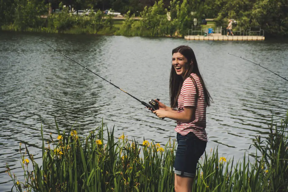 Montagem adequada de uma carretilha de pesca em uma vara de pesca