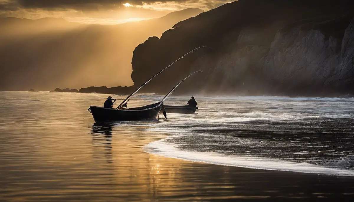 Imagem de belos locais de pesca em Portugal